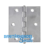 METALURGIA Knopfscharnier - leichte Ausf�hrung 50 x 40 mm, Edelstahl
