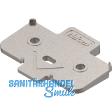 BLUM Winkelkeil kreuzform +5� Schraubversion, Zink, Distanzst�rke 0,8 mm