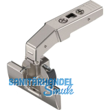BLUM CLIP top Stollenscharnier 95�, 3mm gekr�pft mit Feder, INSERTA