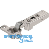 BLUM CLIP top Minischarnier 94�, 9,5mm gekr�pft mit Feder, Schrauben