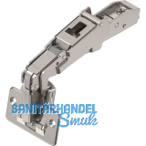 BLUM CLIP top Weitwinkel Scharnier 170�, gerade ohne Feder, Schrauben