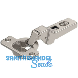 BLUM CLIP Standardscharnier 100�, 9,5mm gekr�pft mit Feder, Schrauben