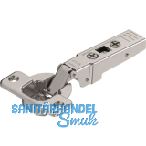 BLUM CLIP top Profilt�rscharnier 95�, gerade ohne Feder, Schrauben