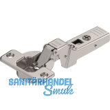 BLUM CLIP top Profilt�rscharnier 95�, 9,5mm gekr�pft mit Feder, Schrauben