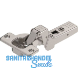 BLUM CLIP top Profilt�rscharnier 95�, 18mm gekr�pft mit Feder, Schrauben