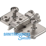 BLUM CLIP Exzenter Kreuzmontageplatte, Stahl, EXPANDO, Distanz 3 mm