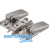 BLUM CLIP Exzenter Kreuzmontageplatte, Stahl, INSERTA, Distanz 0 mm