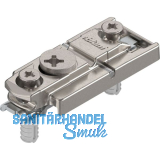 BLUM CLIP Exzenter Montageplatte gerade, Zink, EXPANDO, Distanz 0 mm