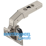 BLUM CLIP top BLUMOTION Stollenscharnier 83�, 3mm gekr�pft mit Feder, Schrauben