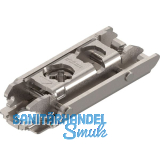BLUM CLIP Exzenter Montageplatte gerade, Stahl, Schrauben, Distanz 0 mm