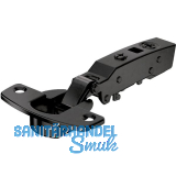HETTICH SENSYS 8631i TH 52 Profilt�rscharnier aufliegend ged�mpft �W 95� schwarz