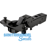 HETTICH SENSYS 8631i TH 58 Profilt�rscharnier einliegend ged�mpft �W 95� schwarz