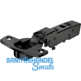 HETTICH SENSYS 8661 TH 52 Profilt�rscharnier halbaufliegend �W 95� schwarz