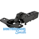 HETTICH SENSYS 8646i TH 52 D�nnt�rscharnier einliegend ged�mpft �W 110� schwarz