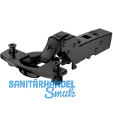 HETTICH SENSYS 8676 TH 58 D�nnt�rscharnier einliegend �W 110� schwarz