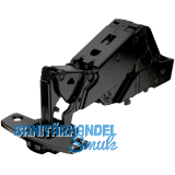 HETTICH SENSYS 8687 TH52 Null-Einsprungscharnier halbaufliegend �W 165� schwarz