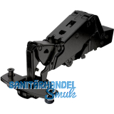 HETTICH SENSYS 8657i TH58 Null-Einsprungscharnier aufliegend ged. �W165� schwarz