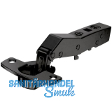 HETTICH SENSYS 8669 TH52 Winkelscharnier 30� aufliegend �W95� schwarz
