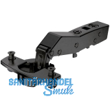 HETTICH SENSYS 8639i TH58 Winkelscharnier 30� aufliegend ged�mpft �W95� schwarz