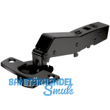 HETTICH SENSYS 8669 TH52 Winkelscharnier 45� aufliegend �W 95� schwarz