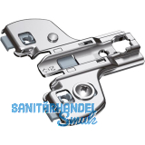 HETTICH Face Frame Exzenter Stollenmontageplatte, Schrauben, Distanz 0 mm