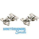 HETTICH WINGLINE L Mittelscharnier-Set, zum Anschrauben, 2 St�ck