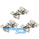 HETTICH WINGLINE L Mittelscharnier-Set, zum Anschrauben, 3 St�ck