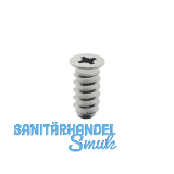 Systemschraube Senkkopf 6,3x11 mm, PZ, Stahl verzinkt