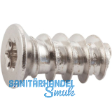 Systemschraube Senkkopf 6,3x13 mm,TX 20, Stahl vernickelt