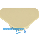 HENKE Scharniertopf Abdeckkappe mit Abdeckfl�che � 35 mm, Kunststoff beige