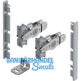 HETTICH AvanTech YOU Frontverbinder Zarge Innenfrontprofil H 101 silber