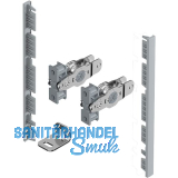 HETTICH AvanTech YOU Frontverbinder Zarge Innenfrontprofil H 139 silber