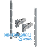 HETTICH AvanTech YOU Frontverbinder Zarge Innenfrontprofil H 187 silber