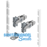 HETTICH AvanTech YOU Frontverbinder Zarge Innenfrontprofil H 139 wei�