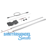 HETTICH AvanTech YOU Illumination Designprofil 650, Edelstahl Optik