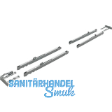 HETTICH TopLine XL Silent System D�mpfungs-Set, 2-t�rig 30-80 kg, grau