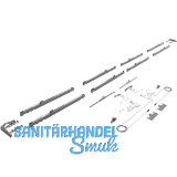 HETTICH TopLine XL Silent System D�mpfungs-Set, 4-t�rig 30-80 kg, grau