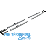 HETTICH TopLine XL Silent System D�mpfungs-Set, 2-t�rig 15-35 kg, schwarz