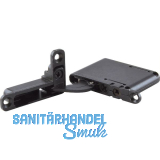 ANKOR DS-19/27 Einlass-Scharnier links unten/rechts oben mit Push, titanf�rbig