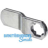 HETTICH Schlossriegel gekr�pft T�rst�rke 14 - 18 mm, Stahl vernickelt