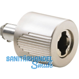 HETTICH PRESTIGE 2000 Zylinder-Drehgriff Typ 451 N links, vernickelt matt