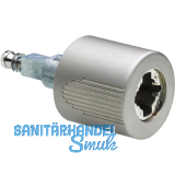 HETTICH PRESTIGE 2000 Zylinder-Drehgriff Typ 44.5 links, vernickelt matt