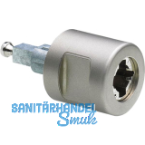 HETTICH PRESTIGE 2000 Zylinder-Drehgriff Typ 42.5 rechts, vernickelt matt