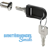 HETTICH PRESTIGE 2000 Innenzylinder 18501-19000 Schl�ssel Zamak/Messing KS schw.