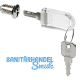 HETTICH PRESTIGE 2000 Innenzylinder 18001-18500 Schl�ssel Zamak/Messing transl.