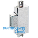 HETTICH Drehstangenschloss einfache Sperre DM25 links, Zamak vernickelt