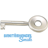 HETTICH M�belschl�ssel einfache Sperre Typ 27, Zamak vernickelt matt