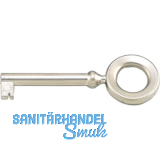 HETTICH M�belschl�ssel einfache Sperre Typ 08, Zamak vernickelt matt