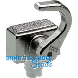 HETTICH PRESTIGE 2000 Schlie�haken zum Einpressen, rechts, Stahl vernickelt