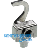 HETTICH PRESTIGE 2000 Schlie�haken zum Einpressen, links, Stahl vernickelt